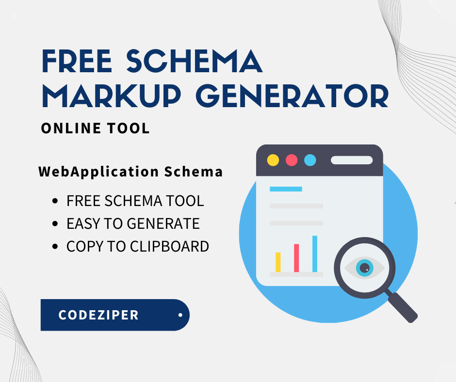 schema generator type website codeziper
